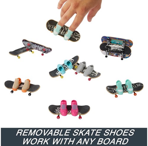 Hot Wheels Skate Vinger Skateboard 10-Pack 33x38cm-3