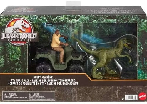Mattel Jurassic World Legay Collection Playset ATV Chase Pack 21,5x37cm