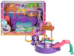 Enchantimals Sunshine Beach Speelset Apen zwembad 25,5x33cm