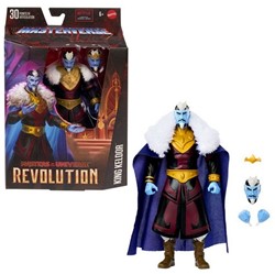 Masters of the Universe Masterverse Revolution King Keldor Figura de acción 18x27cm