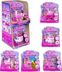 Mini Barbie Land Speelset Pop met voertuig Color Change 14x15cm assortie in display (6)