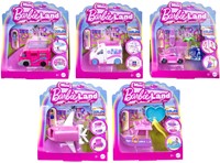 Mini Barbie Land Speelset Pop met voertuig Color Change 14x15cm assortie in display (6)-2