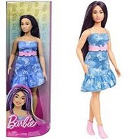 Mattel Barbie Fashionistas Puppe mit violettem Haar 10,5x32,5cm