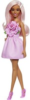 Bambola Mattel Barbie Fashionistas con vestito e capelli rosa 10,5x32,5 cm-3