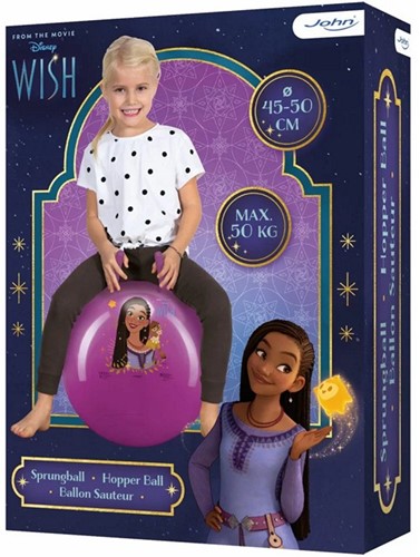 Disney Wish Skippybal 45-50cm in doos 14x19cm-2