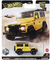 Mattel Hot Wheels Premium Car Cuture Die-Cast Land Rover Defender 90 1:64 13x16,5cm