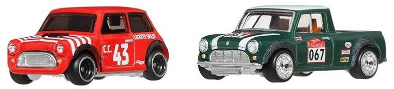 Hot Wheels Premium Car Culture Die-Cast vehicle 2-Pack 1:64, Mini ...