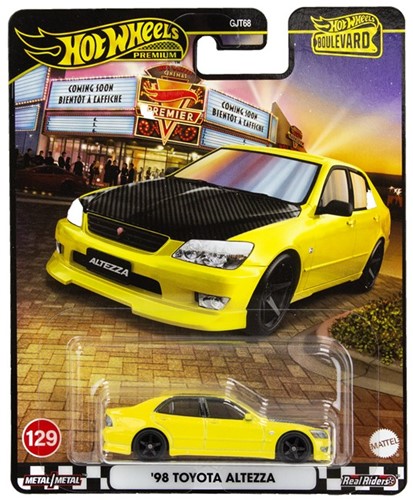 Veicolo in metallo Hot Wheels Premium Boulevard Toyota Altezza '98 13,5 × 16,5 cm