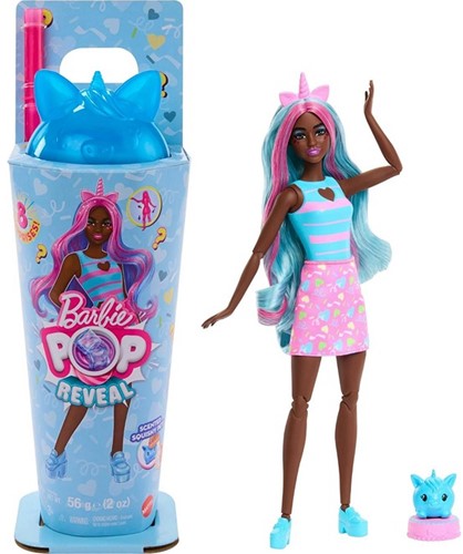 Barbie Doll Reveal Scented Doll with 8 Surprises and Color Change 8x32cm