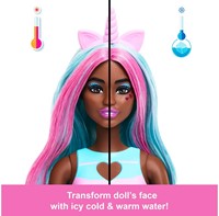 Barbie Doll Reveal Scented Doll with 8 Surprises and Color Change 8x32cm-2