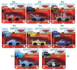 Disney Cars Die-cast Voertuigen 8 assorti 11x12,5cm