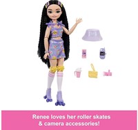 Mattel Barbie Dream Besties Skate Party Renee 21x32cm-3