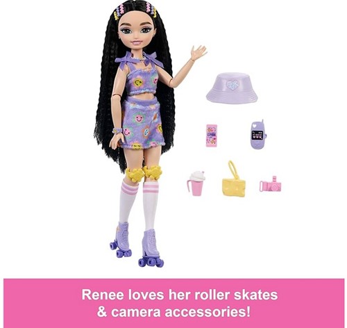 Mattel Barbie Dream Besties Skate Party Renee 21x32cm-3