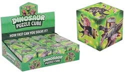 Dinosaurier Puzzlewürfel 5,6x5,6cm im Display (12)