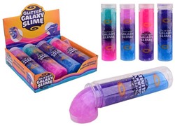 Galaxy slime in tube, 400 grams in display 5.5x5.5x20cm