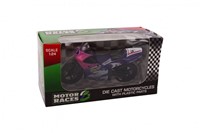 Super Bike motor set 1:24 in display, 6 assorted 9x5x6,2cm-2