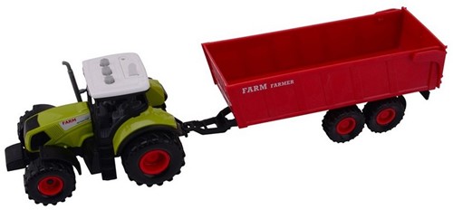 Junior Farming Tractor Playset fricción con luz y sonido 38.5cm -2