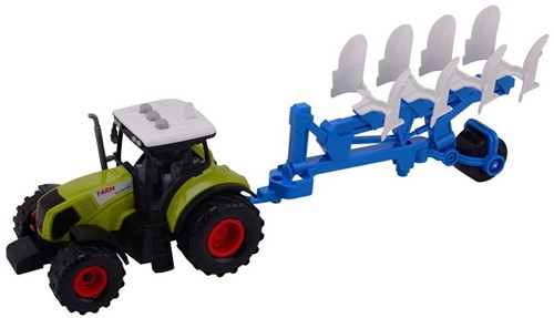 Junior Farming Tractor Playset fricción con luz y sonido 38.5cm -3