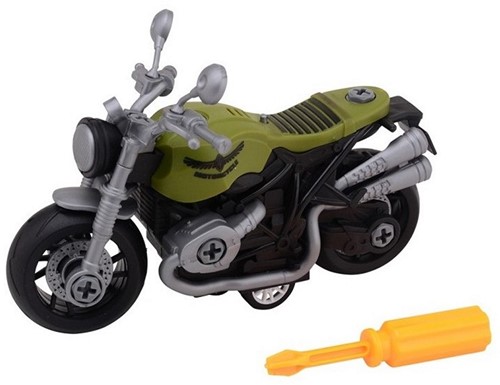 Dinosaurs Rescue Team motorcycle with light and sound in box 14.5x20cm-3