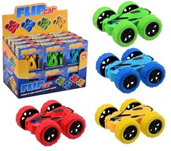 Coche de fricción abatible en display 4 surtido 8,5x3,5x8,5cm
