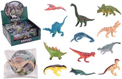 Animal World dinosaurs 9x2x9cm 12 assorted in display (36)