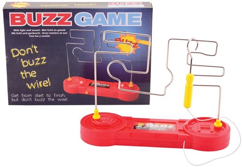 Don t buzz the wire game 27x19cm