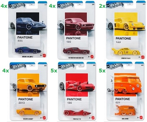 Hot Wheels Silver Series veicoli 6 assortitis 10,5x16,5cm