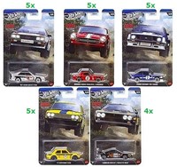 Hot Wheels Silver Series Rally Racer 1:64 assortis