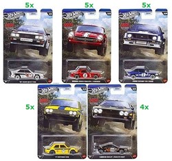 Hot Wheels Silver Series Rally Racer 1:64 assorted