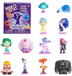Disney Inside Out 2 Mini Collectible Figure 6.5cm in Blindbox 7x8cm Assorted in Display (16)