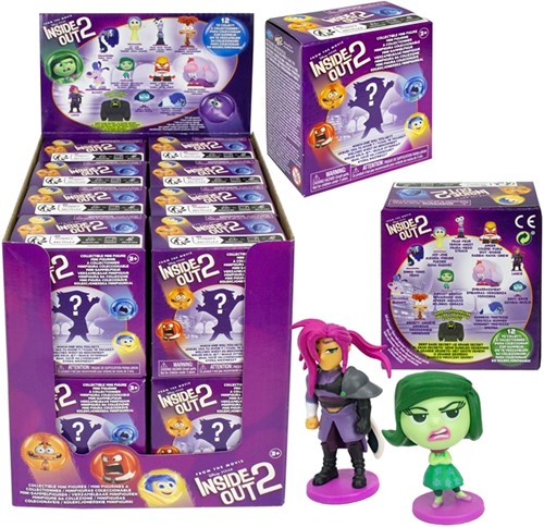 Disney Inside Out 2 figura da collezione 6,5 cm in Blindbox 7x8cm assortita in esposizione (16)-2