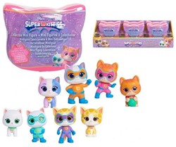 Disney Junior Super Kitties Mini collectible figures 6 assorted in box 6.5x8cm in display (6)