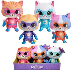Disney Junior Super Kitties Plush Cats 18cm assorted in display (6)
