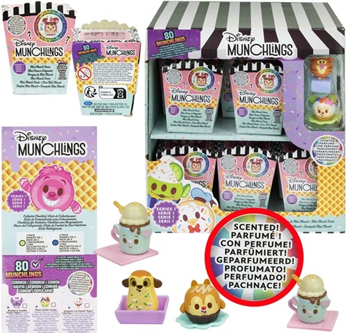 Disney Munchlings Mini Munch Duos figurine de collection 2,5cm 2-Pack in Blindbox 5,5x7cm assortis in display (18)