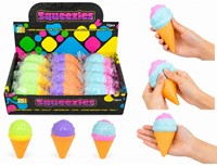 Squeeze Ice Cream 9cm 63gram 3 assorti in display (12) (Air-Freight)