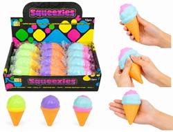 Squeeze Ice Cream 9cm 63gram 3 assortitis in display (12) (Air-Freight)