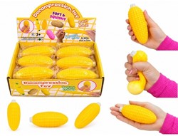 Squeeze Épi de maïs 10cm, 65 grammes en présentoir (12) (Air Freight)