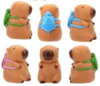 Jouets de bain Capybara 8,5 cm, lot de 3, 15 x 13 x 2,5 cm-3