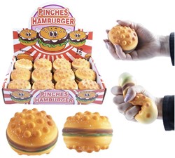 Squeeze Hamburger 7,5cm 107gr. in display (12) (Air-Freight)