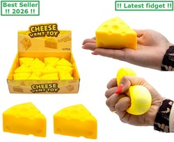 Squeeze punt kaas 4x8cm 100 gram in display (12) (Air-Freight)