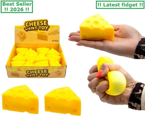 Squeeze Fromage en pointe 4x8cm 100 grammes en présentées (12) (Air-Freight)