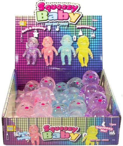 Squeeze Slow Rise Baby 10x5x3cm 64 gram 3 sortiert im display (12) (Air-Freight)-2