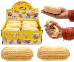 Squeeze XL Pinda PU Slow Rise 10x5cm 65 Gram assorti in display (12) (Air-Freight)