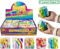 Squeeze Käse Rainbow 7x7cm 59 Gramm im Display (12) (Air-Freight)