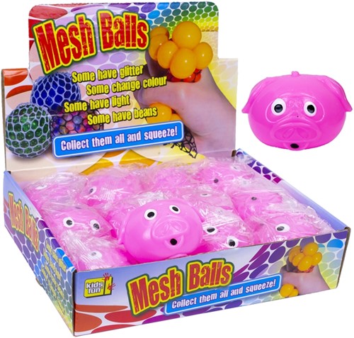 Splash ball Varken 6cm in display (12)