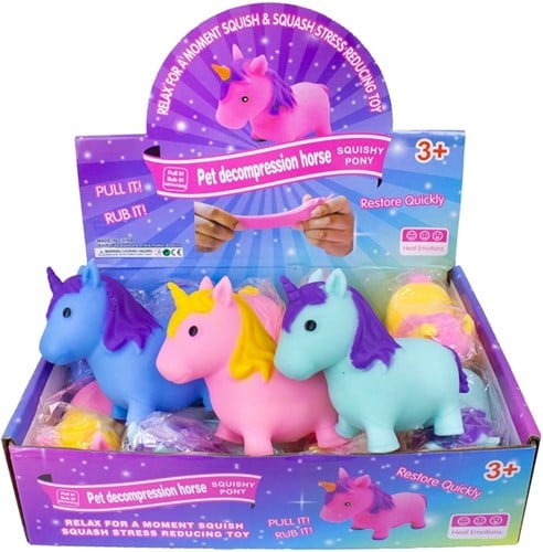 Squeeze Unicorn 10cm 4 assorti in display (12)-2