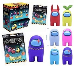 Among Us Blindbag Squishme 6 assorted in display 21x16cm