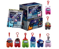 Among Us Blindbag Plush Bagclip Hangers 12cm assorted in display