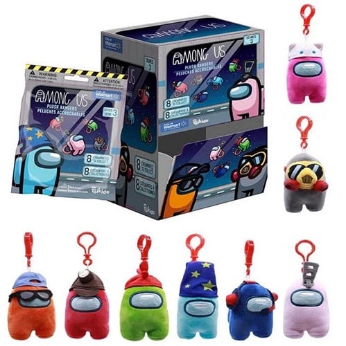 Among Us Blindbag Pluche Bagclip 12cm assorti in display (Walmart)