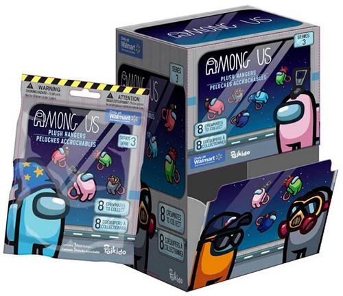 Among Us Blindbag Pluche Bagclip 12cm assorti in display (Walmart)-2